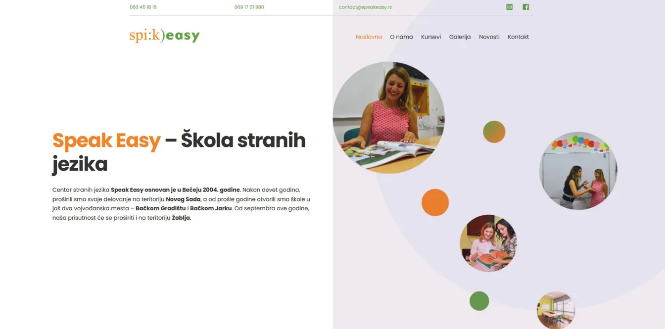 Speak Easy - WebVibe studio