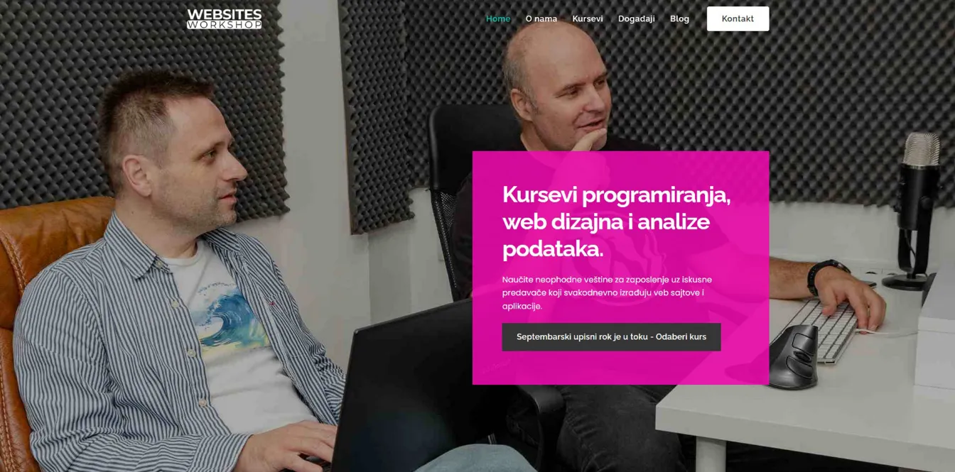 Websites Workshop - WebVibe studio